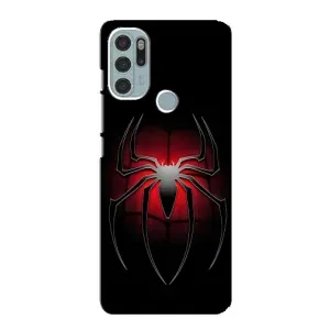 Чехол Супергерой Человека Паука на Motorola MOTO G60s (Паук)