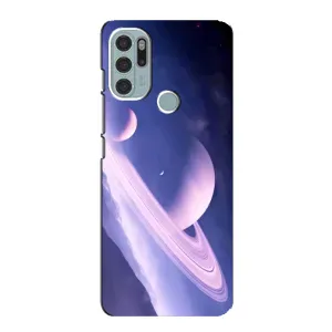 Чехлы КОСМОС для Motorola MOTO G60s (Планета в космосе)