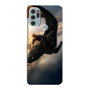 Чохол дракон Беззубик для Motorola MOTO G60s (Політ Беззубика)