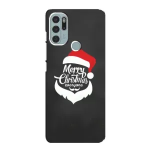 Чехол Санта Клаус для Motorola MOTO G60s (Санта Крисмас)