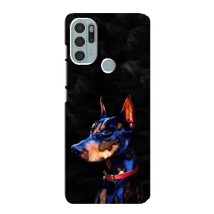 Бампер для Motorola MOTO G60s с картинкой "Песики" (Собака Мопс)