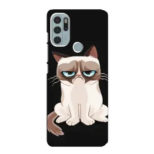 Чехол на тематику: Коты для Motorola MOTO G60s (Взгляд кота)