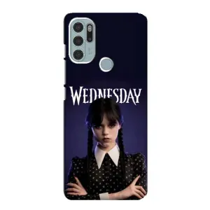 Чехлы с принтом Уэнсдей на Motorola MOTO G60s (Wednesdey)