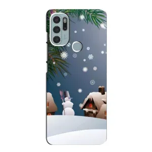 Чехлы на Новый Год Motorola MOTO G60s (Зима)