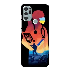 ЗСУ Чохли (TPU) для Motorola MOTO G60s (ЗСУ Лікар)