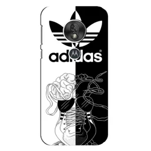 Чехол в стиле "Адидас" для Мото Джи 7 Плей (Adidas шнурки)