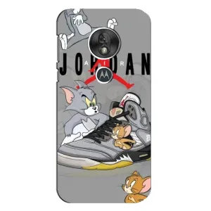 Силиконовый Чехол Nike Air Jordan на Мото Джи 7 Плей (Air Jordan)