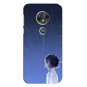 Чехол с персонажами АНИМЕ на Motorola MOTO G7 Play (Anime L)