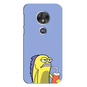 Бампер с принтом Мемы для Motorola MOTO G7 Play (Безразличие)