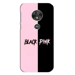 Чехлы с картинкой для Motorola MOTO G7 Play (BLACK PINK)