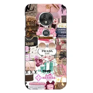 Чехол (Dior, Prada, YSL, Chanel) для Motorola MOTO G7 Play (Бренды)