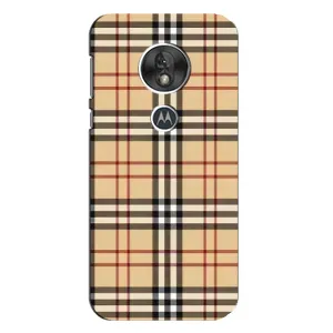Чохол з Брендами одягу на Мото Джи 7 Плей (Burberry стиль)