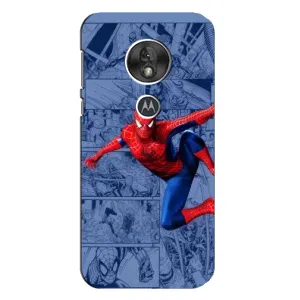Силиконовый Чехол для Motorola MOTO G7 Play (Человек Паук)