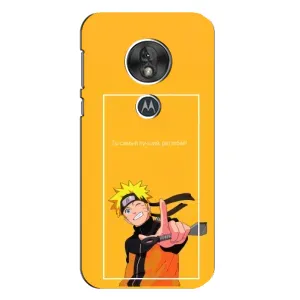 Чехлы с принтом Наруто на Motorola MOTO G7 Play (Даттебаё)