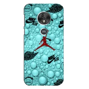 Силиконовый Чехол Nike Air Jordan на Мото Джи 7 Плей (Джордан Найк)