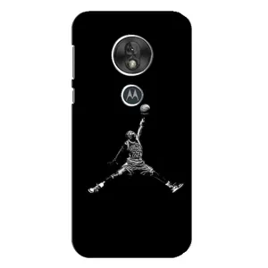 Силиконовый Чехол Nike Air Jordan на Мото Джи 7 Плей (Джордан)