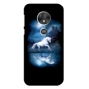 Чехол Unicorn на Motorola MOTO G7 Play (Единорог)