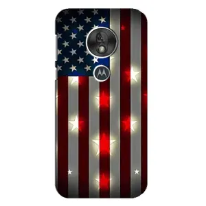 Чехол Флаг USA для Motorola MOTO G7 Play (Флаг США 2)