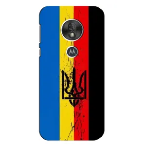 Чехлы УПА (Красно-Чёрный) на Motorola MOTO G7 Play (Флаг УПА)