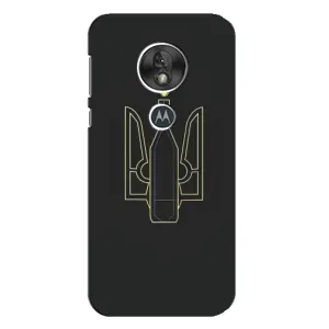 Чохол з картинкою (Патріотичний ГЕРБ) на Motorola MOTO G7 Play (Герб - Молотова)