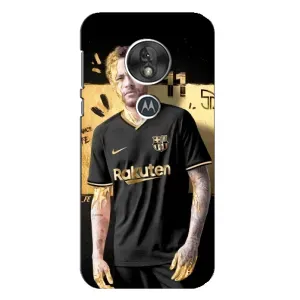 Силиконовый Чехол Motorola MOTO G7 Play (Gold Neymar)