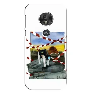 Чехол с принтом Собаки Патрон для Motorola MOTO G7 Play (Храбрый Патрон)