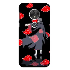 Чехлы с картинкой Итачи Учиха на Motorola MOTO G7 Play (Итачи облако)