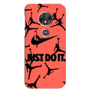 Силиконовый Чехол Nike Air Jordan на Мото Джи 7 Плей