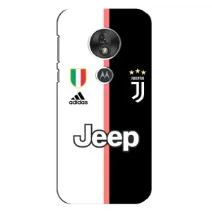 Чехлы с ТОП Футбольными клубами на Motorola Moto G7 Play (Juventus)