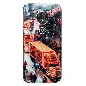 Чехлы на Новый Год Motorola MOTO G7 Play (Кока Кола)