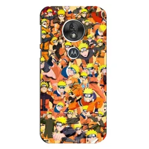 Чехлы с принтом Наруто на Motorola MOTO G7 Play (Коллаж Наруто)