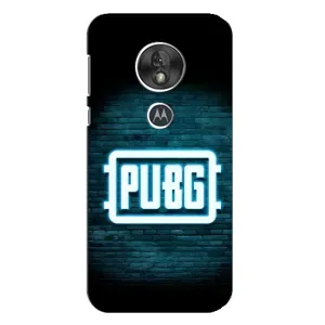 Чехол (TPU) с картинкой "Лого Пабг" на Мото Джи 7 Плей (Лого PUBG)