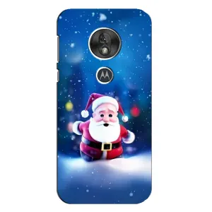 Чехлы на Новый Год Motorola MOTO G7 Play (Маленький Дед Мороз)