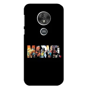 Силиконовый Чехол для Motorola MOTO G7 Play (MARVEL)