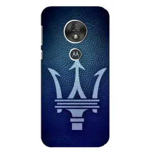 Чехлы с тематикой "Крутые машины" на Motorola MOTO G7 Play (Лого Maserati)