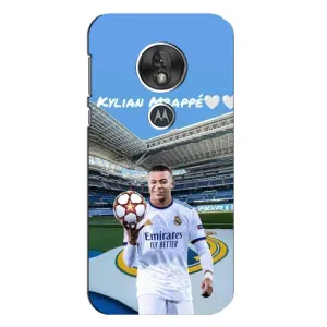 Чехол (TPU) с Футболистом на Motorola MOTO G7 Play (Mbappe Real)