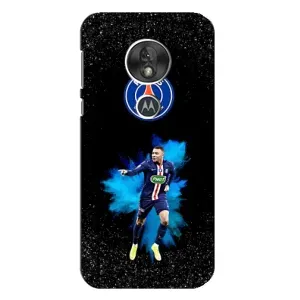 Чехол (TPU) с Футболистом на Motorola MOTO G7 Play (Мбаппе ПСЖ)
