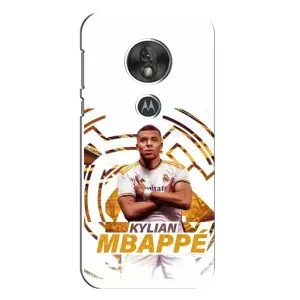 Чехол (TPU) с Футболистом на Motorola MOTO G7 Play (Мбаппе Реал)