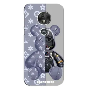 Силиконовый чехол для Motorola MOTO G7 Play (Медведь Louis Vuitton)