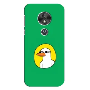Бампер с принтом Мемы для Motorola MOTO G7 Play (Мем Утка)