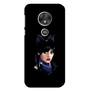 Чехлы с принтом Уэнсдей на Motorola MOTO G7 Play (Милая Уэнсдей)