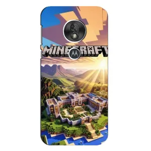 Чехол майнкрафт для Motorola MOTO G7 Play (MINECRAFT)