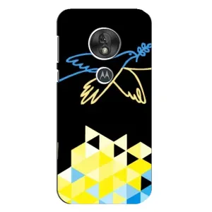Чехол на Motorola MOTO G7 Play Украинский дизайн (Мир для Украины)
