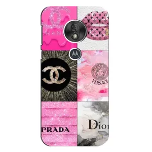 Чехол (Dior, Prada, YSL, Chanel) для Motorola MOTO G7 Play (Модница)
