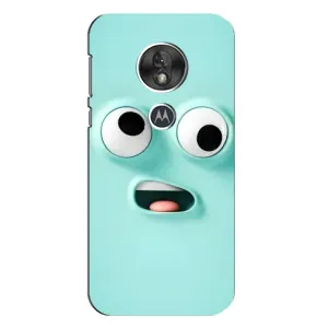 Чохли (ТПУ) (смішні стікери) для Motorola MOTO G7 Play (Кумедне м'ятне обличчя)