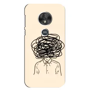 Чехлы со смыслом для Motorola MOTO G7 Play (Мысли)