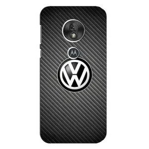 Чехол "Фольксваген" для Motorola MOTO G7 Play (На карбоне)