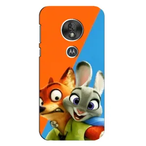 Чехлы ЗВЕРОПОЛИС для Motorola MOTO G7 Play (Ник и Хопс)