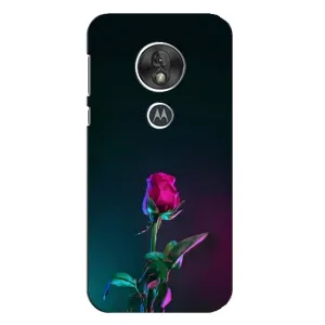 Чехлы с принтом Розочки для Motorola MOTO G7 Play (Ночная роза)