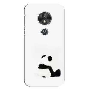 Чехлы с Пандами на Motorola MOTO G7 Play (Панда обиделся)